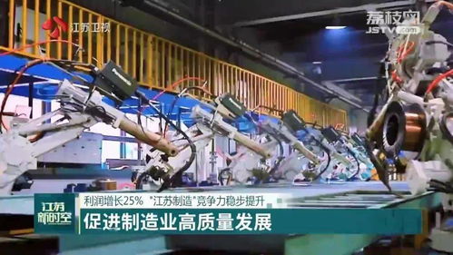 技術(shù)推廣驅(qū)動(dòng)利潤增長25%，江蘇制造業(yè)競爭力穩(wěn)步提升